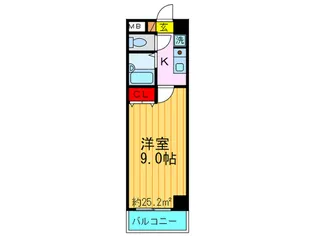 ELSCION【3階】の間取り