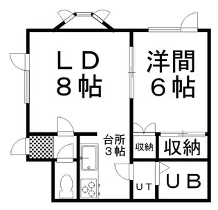 クオリティハウスM【3階】の間取り