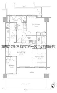 シーアイマンション池上【1階】の間取り