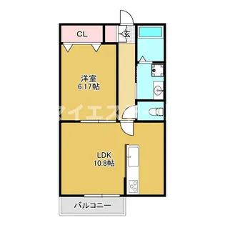 KARIN8【1階】の間取り