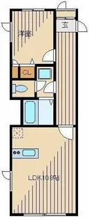 グランルナ【1階】の間取り