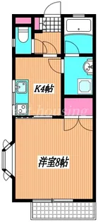 メゾン・ド・風雅【1階】の間取り