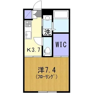 Mansion Ocean Garden【1階】の間取り