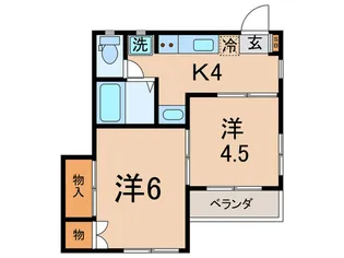 ルネッサンス翔【3階】の間取り
