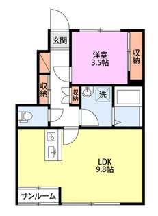 神宮寺尾【1階】の間取り