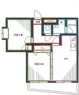 T‘s garden MITAKADAI【1階】の間取り