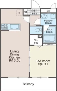 BLESS中野哲学堂 West【3階】の間取り