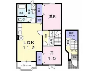 Century21【2階】の間取り