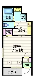 メゾン テラ【1階】の間取り