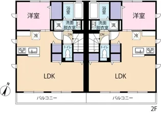 ハミングバードA【2階】の間取り