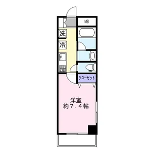 グランデ・アリビオ【2階】の間取り