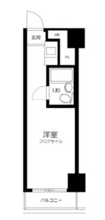 五反田ダイヤモンドマンション【10階】の間取り