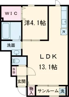 GRACE神道寺2号館【1階】の間取り