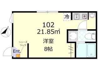 アイテラス【1階】の間取り