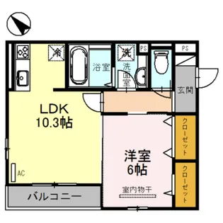 Norte Casa【3階】の間取り