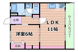 箕面マンションプラザ【2階】の間取り