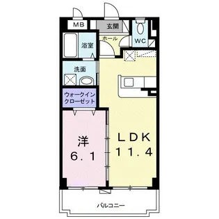 シンコーズ グランデ【3階】の間取り