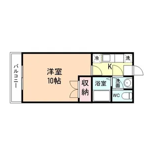 ラピスラズリV【1階】の間取り