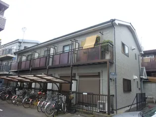 神奈川県川崎市中原区上新城1【アパート】の外観