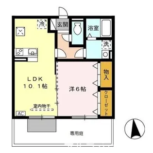 glanz raum(グランツラウム)【1階】の間取り