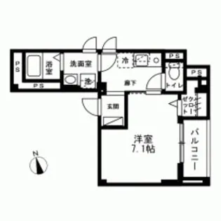 Pine Court【3階】の間取り
