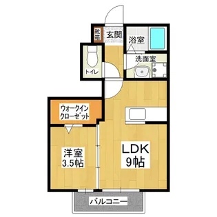 ソフィア【1階】の間取り