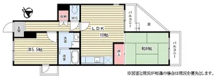 メゾンキャピタル【2階】の間取り