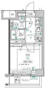 RELUXIA横濱弘明寺【3階】の間取り