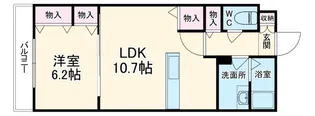 シャーメゾンルシエル【3階】の間取り