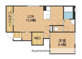 わたつみA【1階】の間取り