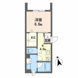 シャーメゾン段原日出【1階】の間取り