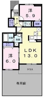 さくら【1階】の間取り