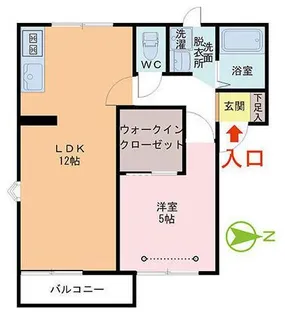 光パークサイド【2階】の間取り