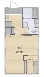 シャルム中央林間【1階】の間取り
