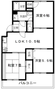 アネックスピア【1階】の間取り