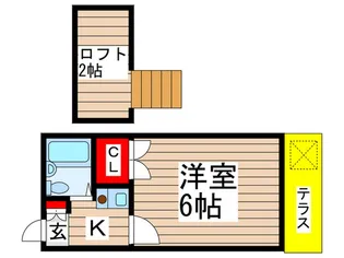 FLEX本千葉【1階】の間取り