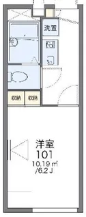 レオパレスガーデニア横浜【2階】の間取り