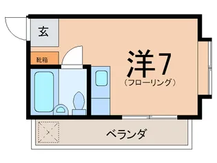 グランデ喜多見【3階】の間取り