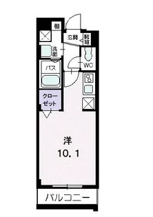 メゾン・フラベルム【3階】の間取り