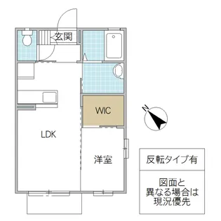 GlueckII【グリュック】【1階】の間取り