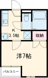 いぶきの丘ハイムパート3【1階】の間取り