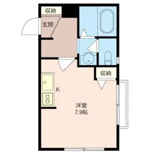 ベイハイム・トヨオカ【2階】の間取り