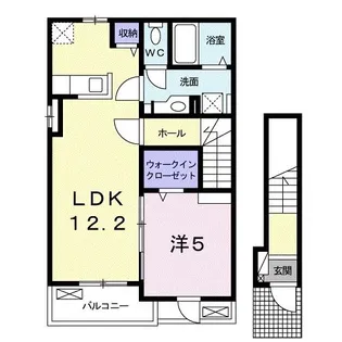 MTIハイツ II【2階】の間取り