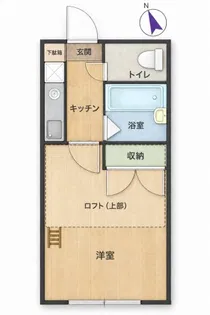 天二コーポ【1階】の間取り