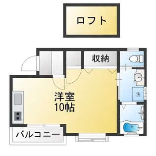 ハイツアザレア【2階】の間取り