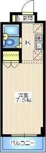 アルス川崎【10階】の間取り