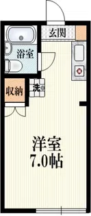 パインズ西荻【1階】の間取り
