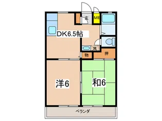 アビニオン【2階】の間取り