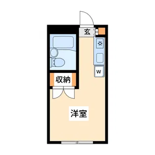 ペアヒルズ大和田【4階】の間取り