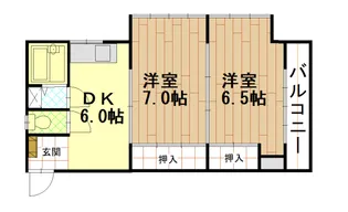 第1川路ビル【3階】の間取り
